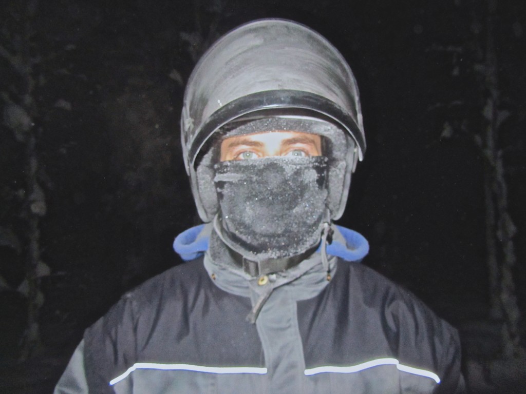Snowmobiling